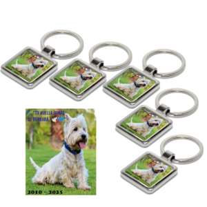 Llavero Metálico Personalizado - Mascota